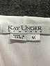 Kay Unger Graphic Gray Cocktail Dress Size M - photo 7