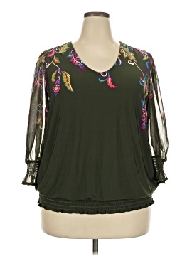 Cato 3/4 Sleeve Blouse (view 1)