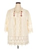 Unbranded Ivory 3/4 Sleeve Blouse Size 5XL - photo 1