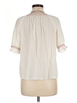 Madewell Rainbow Smocked Peasant Top (view 2)