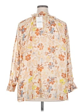 Joie 3/4 Sleeve Silk Top (view 2)