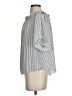 Unbranded Silver 3/4 Sleeve Blouse Size 1 - photo 5