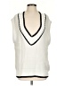 Elan White Sweater Vest Size S - photo 1