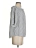 Unbranded Silver 3/4 Sleeve Blouse Size 1 - photo 4