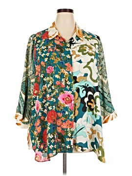 Rose + Olive 3/4 Sleeve Blouse