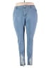 Unbranded Hearts Blue Jeans Size 3X - photo 1
