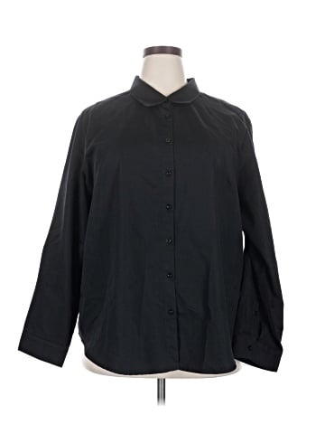 IMAN 3/4 Sleeve Button-Down Shirt (view 1)