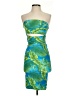 Forever 21 Tropical Green Cocktail Dress Size S - photo 1