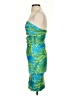 Forever 21 Tropical Green Cocktail Dress Size S - photo 5