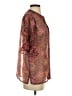 Johnny Was Paisley Brown Short Sleeve Blouse Size S - photo 4