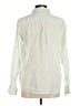 Gap 100% Linen Green Long Sleeve Button-Down Shirt Size M - photo 2