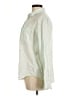 Gap 100% Linen Green Long Sleeve Button-Down Shirt Size M - photo 5