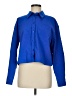 Athleta 100% Polyester Blue Long Sleeve Blouse Size M - photo 1