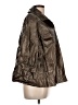 Chico's 100% Linen Brown Raincoat Size Lg (2) - photo 4