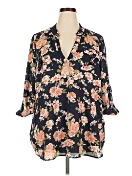 J For Justify 3/4 Sleeve Blouse