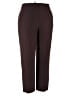 Larry Levine 100% Polyester Brown Dress Pants Size 18 - photo 1