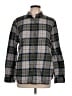 Pendleton Plaid Gray Long Sleeve Button-Down Shirt Size L - photo 1