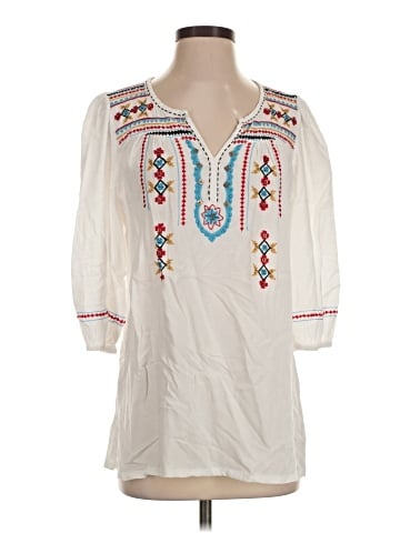 Krista Lee 3/4 Sleeve Blouse (view 1)