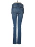 White House Black Market Hearts Blue Jeans Size 4 - photo 2