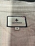 Tuckernuck 100% Cotton Metallic Tan Long Sleeve Blouse Size M - photo 7