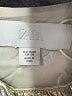 Zara 100% Polyester Metallic Silver Dress Size 8 - photo 3