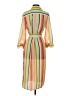 Etcetera 100% Polyester Orange Casual Dress Size 4 - photo 2