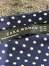 Zara 100% Polyester Polka Dots Blue Long Sleeve Blouse Size XS - photo 7