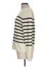 MNG Stripes Ivory Pullover Sweater Size L - photo 5