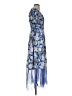Rachel Parcell 100% Polyester Paisley Blue Cocktail Dress Size 4 - photo 4