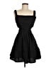 Shein 100% Polyester Solid Black Cocktail Dress Size 6 - photo 1