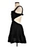 Shein 100% Polyester Solid Black Cocktail Dress Size 6 - photo 5