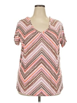 St. John's Bay Short Sleeve Blouse (view 1)