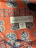 Purejill Paisley Orange Long Sleeve Button-Down Shirt Size Med Petite - photo 7