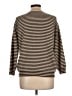 DemyLee 100% Cashmere Stripes Brown Cashmere Pullover Sweater Size L - photo 2