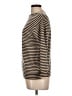 DemyLee 100% Cashmere Stripes Brown Cashmere Pullover Sweater Size L - photo 5