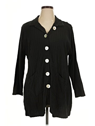 Lulu-B 3/4 Sleeve Button-Down Shirt (view 1)