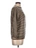DemyLee 100% Cashmere Stripes Brown Cashmere Pullover Sweater Size L - photo 4