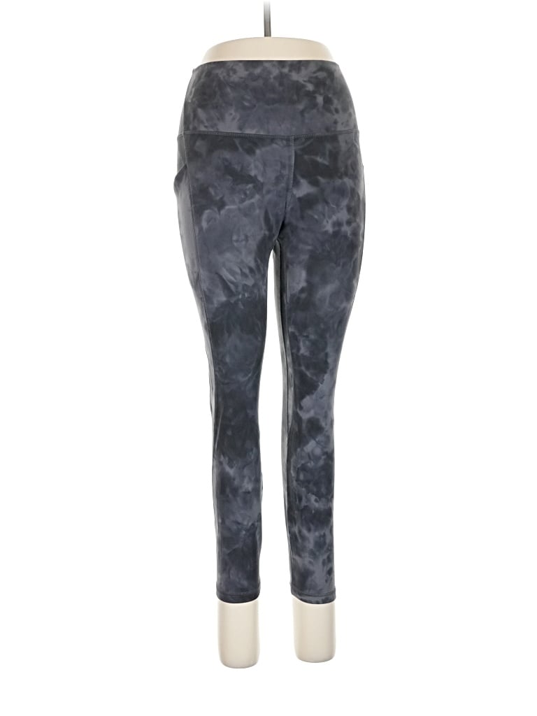 Pre-owned Lululemon Athletica Leggings In Gray