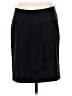 Express Design Studio Solid Black Silk Skirt Size 6 - photo 1