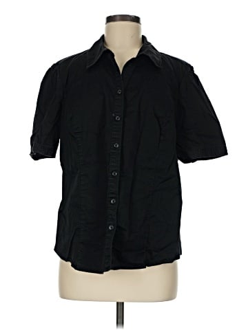 Merona 3/4 Sleeve Button-Down Shirt (view 1)