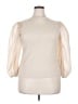 Levi's Ivory Short Sleeve Turtleneck Size 2X - photo 1