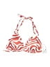 Primark Print Orange Swimsuit Top Size L - photo 1