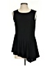 Roz & Ali Black Sleeveless Top Size S - photo 1