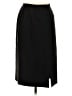 Classiques Entier Solid Black Wool Skirt Size 4 - photo 1
