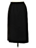 Classiques Entier Solid Black Wool Skirt Size 4 - photo 2