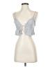 Out From Under Silver Sleeveless Top Size S - photo 1