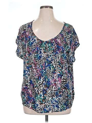 Love on a Hanger Short Sleeve Blouse (view 1)