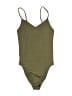 Topshop Green Bodysuit Size 8 - photo 1