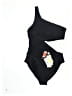 Red Carter Solid Black Two Piece Swimsuit Size M - photo 2