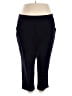 Torrid Solid Black Active Pants Size 4X Plus (4) - photo 1